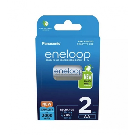 Аккумуляторы Eneloop BK-3MCDE/2BE AA 2000 2шт