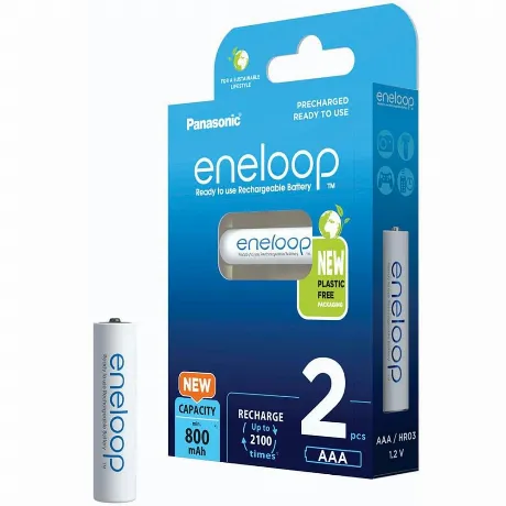 Аккумуляторы Eneloop BK-4MCDE/2BE AAA 800 2шт