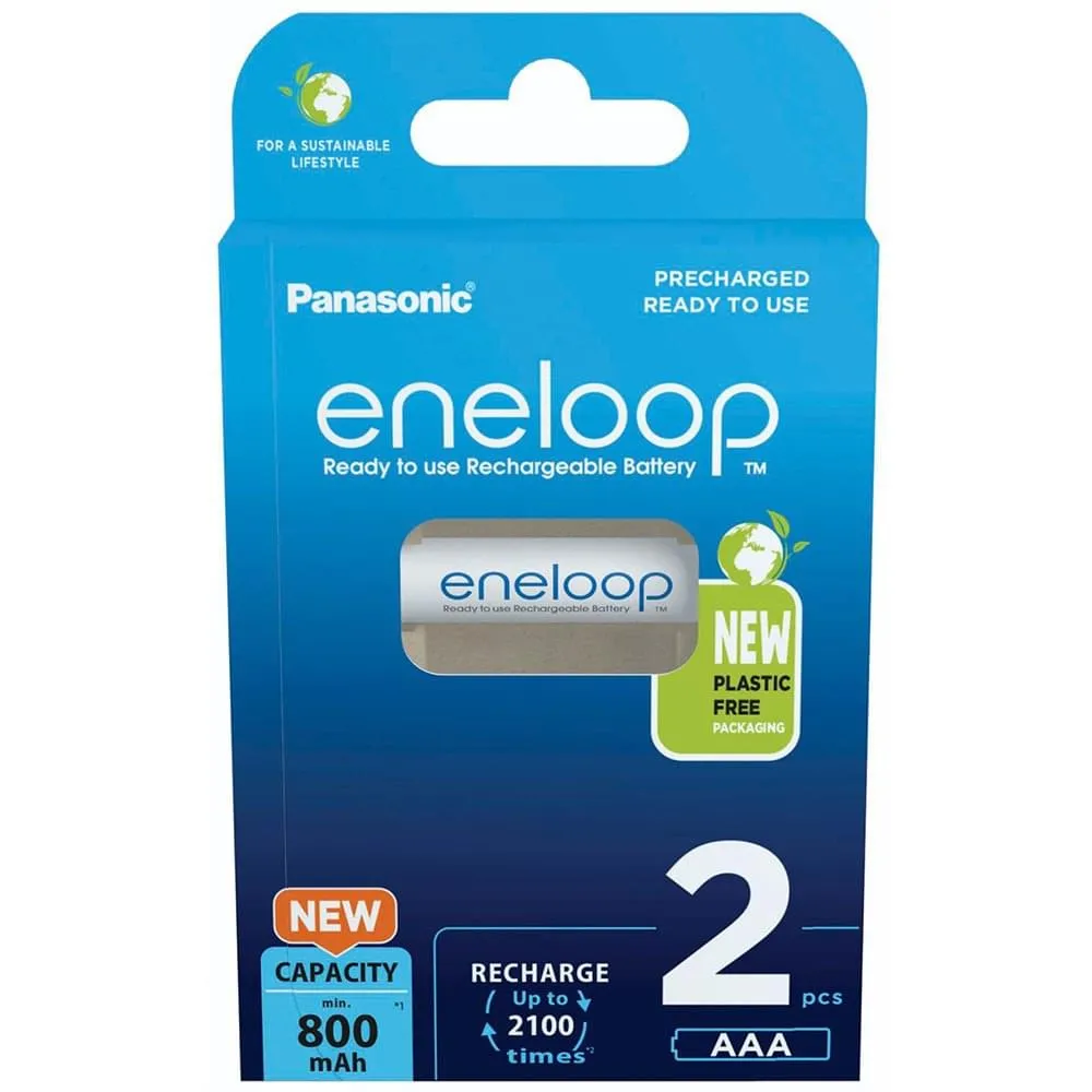 Аккумуляторы Eneloop BK-4MCDE/2BE AAA 800 2шт - фото 3