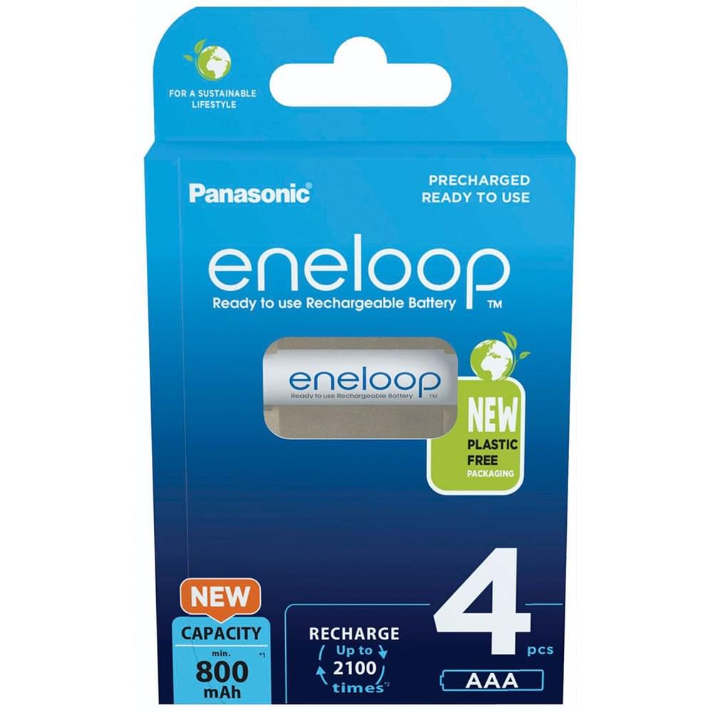 Аккумуляторы Eneloop BK-4MCDE/4BE AAA 800 4шт - фото 3