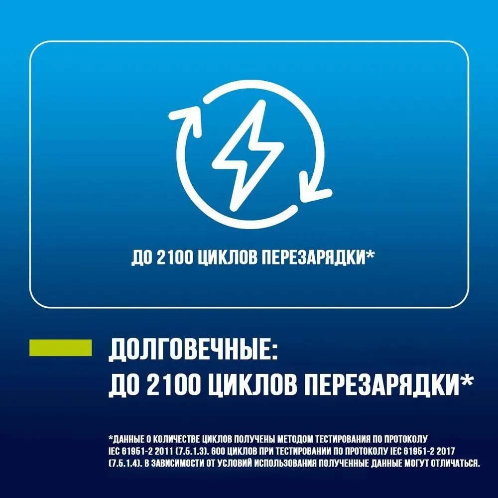 Аккумуляторы Eneloop BK-KJMCDE44E AA 2000+AAA 800 (4+4)шт - фото 10