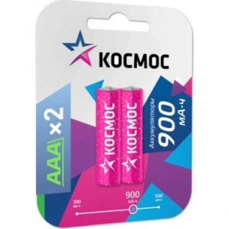 Аккумулятор Космос R03 NI-MH 900 mAh 2шт