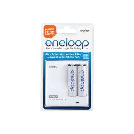 Зарядное устройство Sanyo Eneloop (MDR02-E-2-4UTGB) + АAА 750 mA...