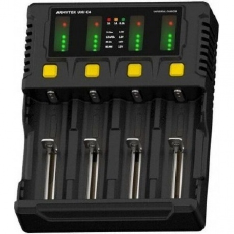 Зарядное устройство Armytek Uni C4 4 канальное - фото 4