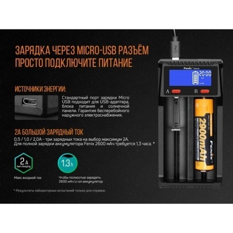 Зарядное устройство Fenix ARE-D2 - фото 9