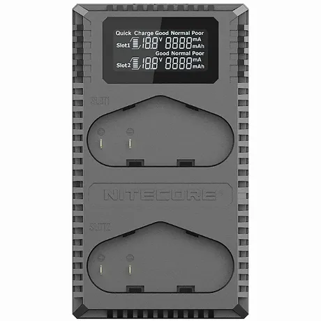 Зарядное устройство Nitecore UCN4PRO с 2 слотами для аккумулятор...