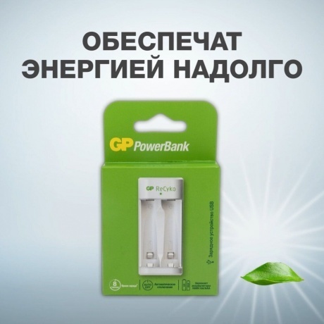Зарядное устройство GP Е211 с 2 аккумуляторами ААА750 - фото 15