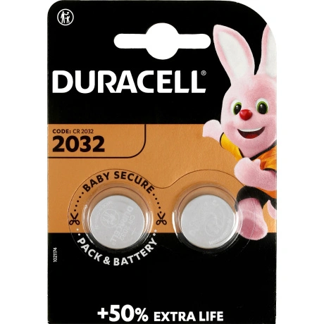 Батарейка Duracell DL/CR2032 CR2032 (2шт.)