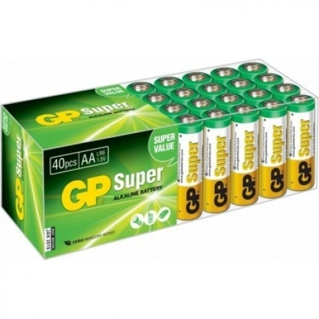 Батарейка GP Super Alkaline 15A LR6 AA (40шт.)