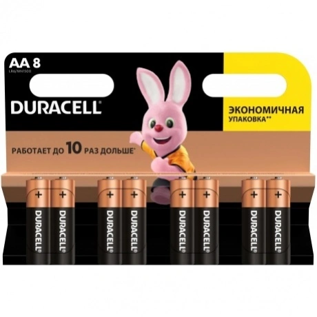 Батарейка Duracell LR6-8BL Basic AA (8шт.)
