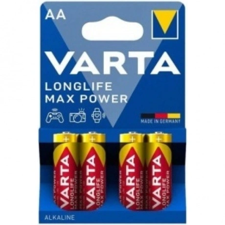 Батарейка Varta LONGLIFE MAX POWER LR6 AA BL4 1.5V (4706101404)