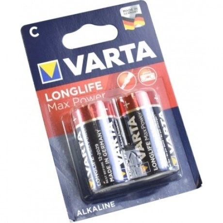 Батарейка Varta LONGLIFE MAX POWER LR14 C BL2 1.5V (4714101402)