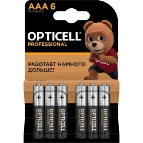 Батарейка Opticell PROFESSIONAL AAA 6 PCS (5052004)