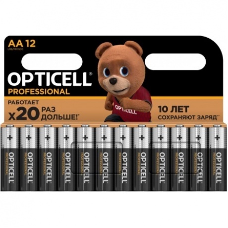 Батарейка Opticell PROFESSIONAL AA 12 PCS (5052005) - фото 1