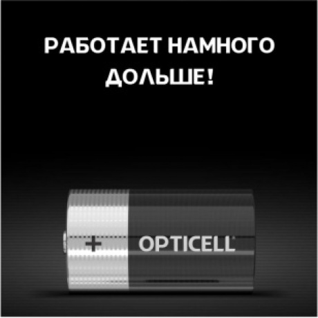 Батарейка Opticell BASIC D 2 PCS (5051005) - фото 4