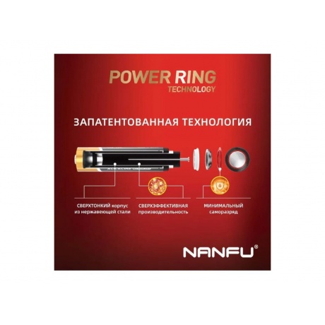 Батарейка Nanfu AA (2шт.) (LR6 2B) - фото 2