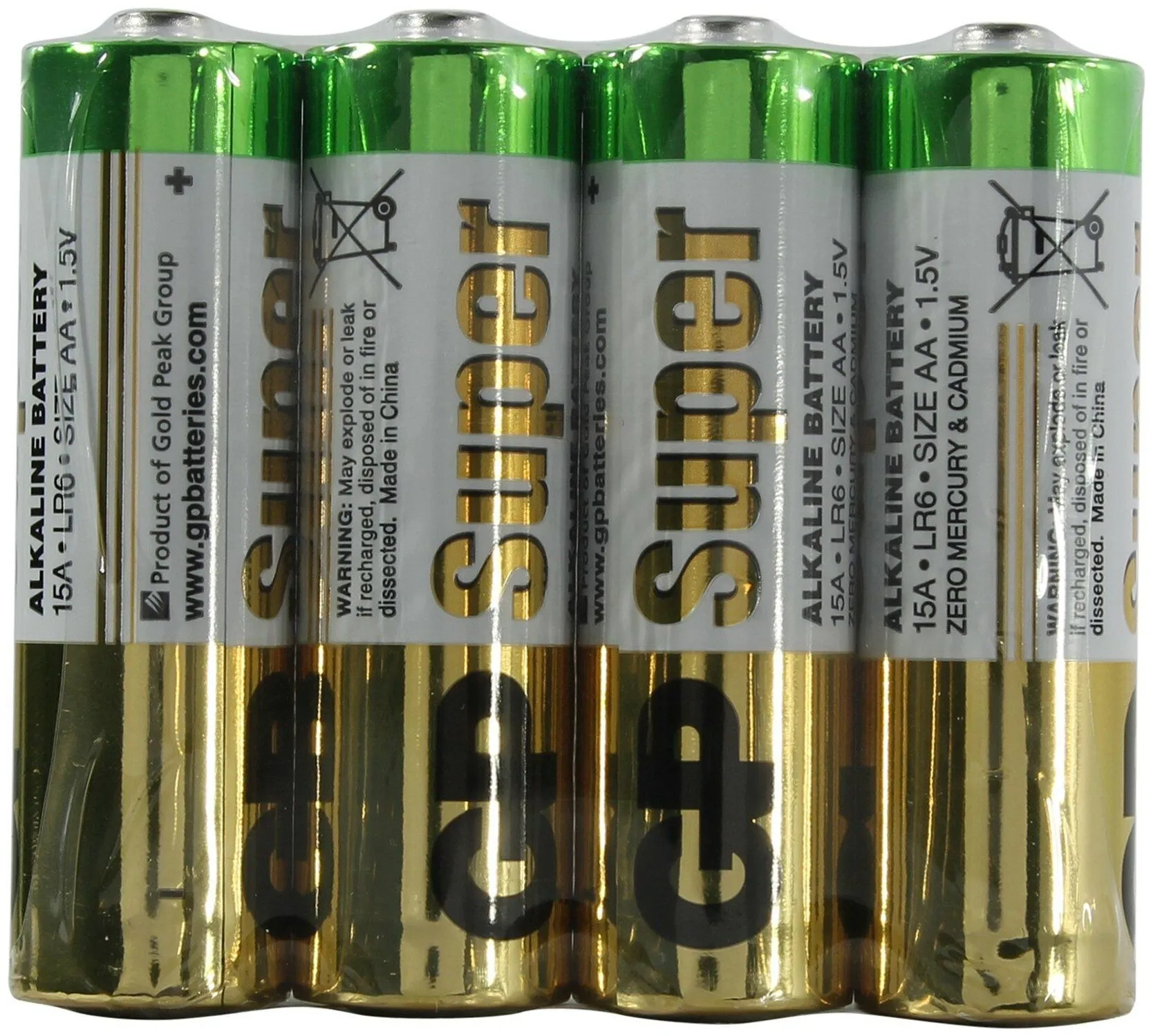 Батарейка GP 15ARS-2SB4  (96 шт. в уп-ке) - фото 4