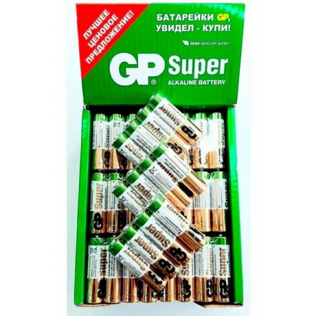 Батарейка GP 15ARS-2SB4  (96 шт. в уп-ке) - фото 5