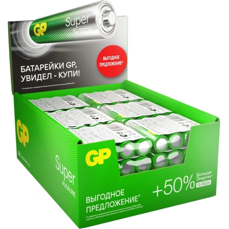 Батарейка GP 15ARS-2SB4  (96 шт. в уп-ке)