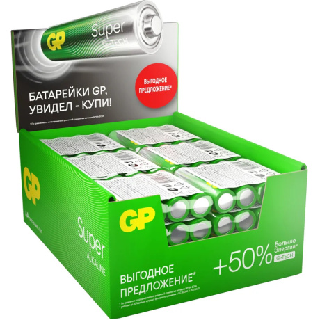 Батарейка GP 24ARS-2SB4  (96 шт. в уп-ке) - фото 1