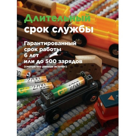 Батарейка GP Батарейка GP270AAHC/CPB-2CR4 - фото 10