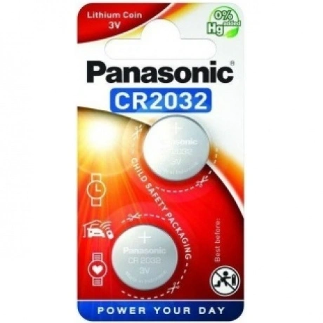 Батарейки литиевые Panasonic Lithium Power CR-2032EL/2B в блисте...