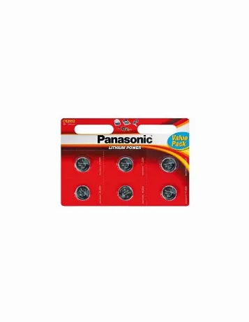 Батарейки литиевые Panasonic Lithium Power CR-2032EL/6B в блисте...