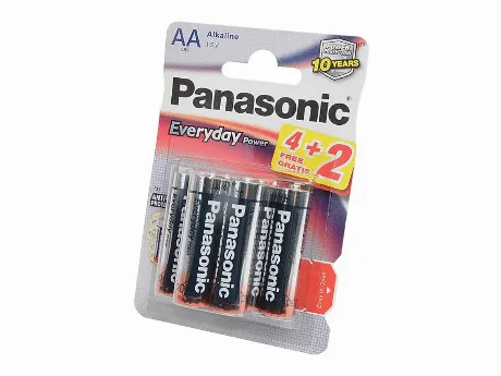 Батарейки Panasonic LR6REE/6B2F AA щелочные Everyday Power promo...