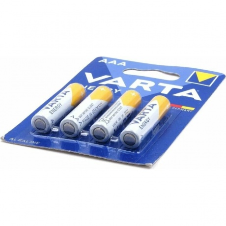 Батарейки Varta Energy 4103 AAA BL4 4pcs/Pack - фото 3