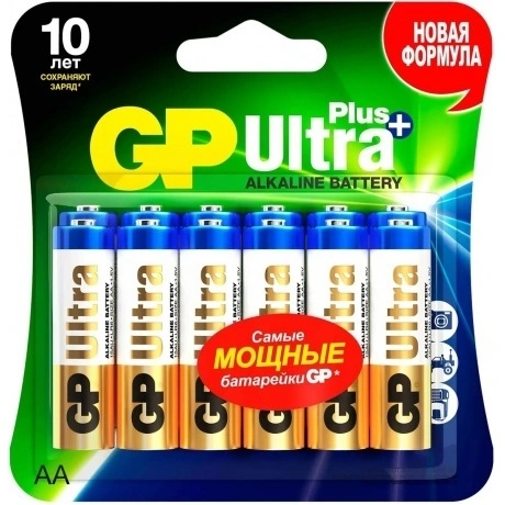 Батарейки алкалиновые GP Ultra Plus Alkaline 15А AА - 12 шт. на ...