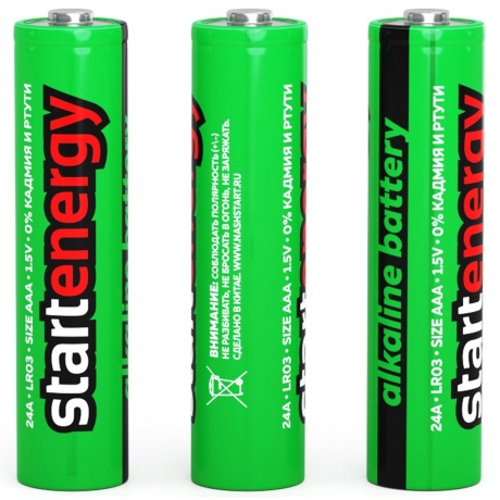 Батарейки алкалиновые START ENERGY LR6-SH4-BOX 4 шт - фото 3