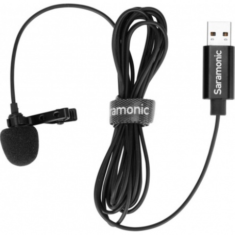 Петличный микрофон Saramonic SR-ULM10 для компьютеров с USB - фото 1