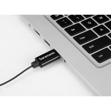 Петличный микрофон Saramonic SR-ULM10 для компьютеров с USB - фото 7