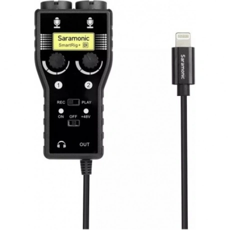 Адаптер Saramonic SmartRig+ Di для микрофона и гитары двухканаль...