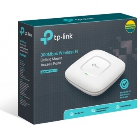 Wi-Fi точка доступа TP-Link EAP115 белый - фото 4