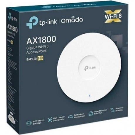 Wi-Fi точка доступа TP-Link EAP620 HD белый - фото 4
