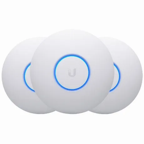 Wi-Fi точка доступа Ubiquiti 1733MBPS 3PACK (UAP-NANOHD-3)