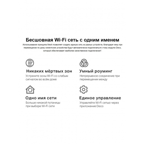 Wi-Fi система TP-Link Deco X10(3-pack) - фото 26