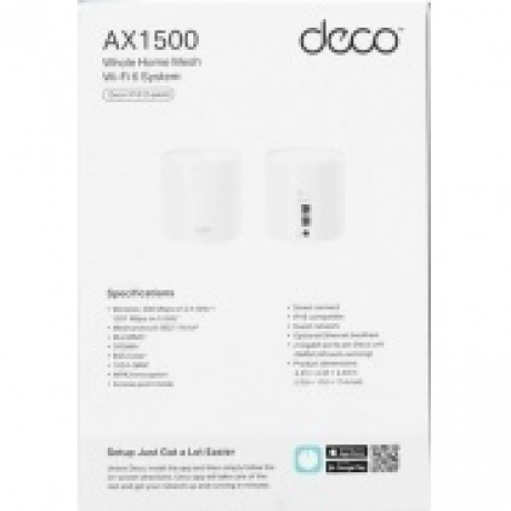 Wi-Fi система TP-Link Deco X10(2-pack) - фото 9