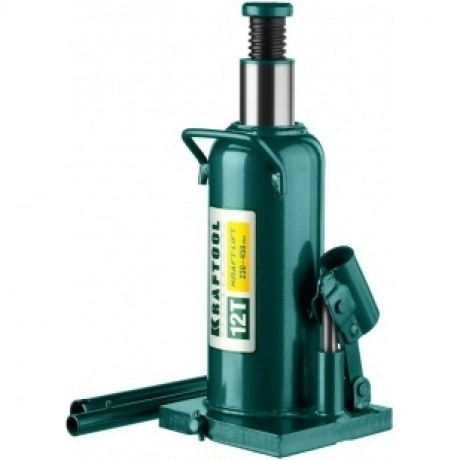 Домкрат бутылочный гидравлический KRAFTOOL KRAFT-LIFT, 12т, 230-...