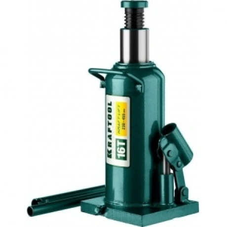 Домкрат бутылочный гидравлический KRAFTOOL KRAFT-LIFT, 16т 230-4...