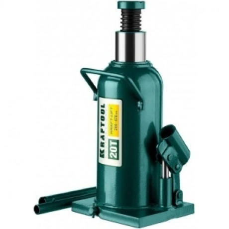 Домкрат бутылочный гидравлический KRAFTOOL KRAFT-LIFT, 20т 244-4...