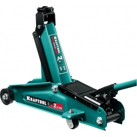 Домкрат подкатной KRAFTOOL RIGID, 2.2т, 130-375 мм, с увеличенны...