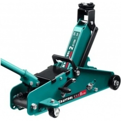 Домкрат подкатной KRAFTOOL S-PIN, 2.5т, 140-385 мм, с увеличенны...