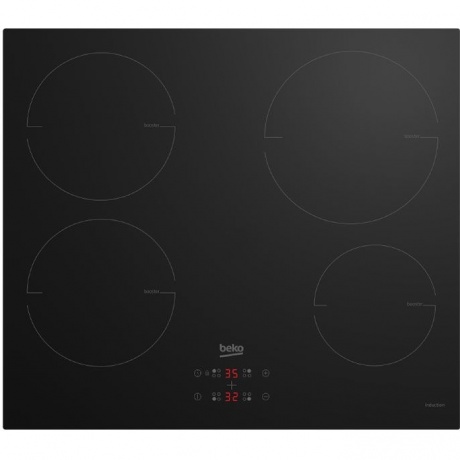Индукционная варочная панель Beko HII64400MT черная - фото 2