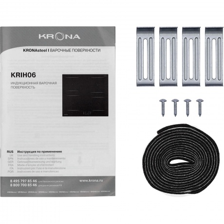 Индукционная варочная панель Krona REMO 60 BL черная - фото 12