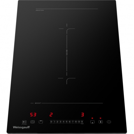 Индукционная варочная панель Weissgauff HI 32 BFZC черная - фото 2