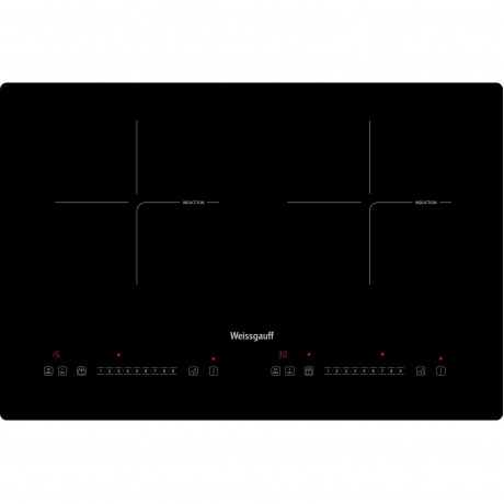 Индукционная варочная панель Weissgauff HI 412 H черная - фото 1