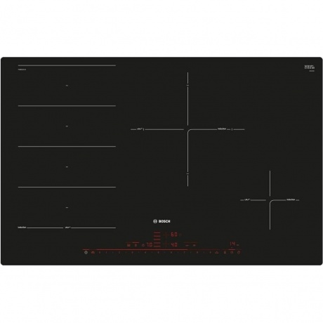 Индукционная варочная панель Bosch PXE801DC1E черная - фото 1