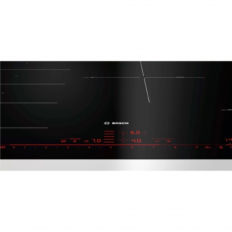 Индукционная варочная панель Bosch PXE801DC1E черная - фото 2